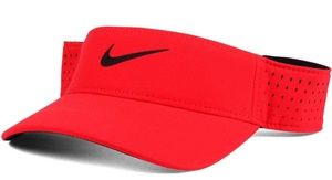 Red Nike Vapor Visor